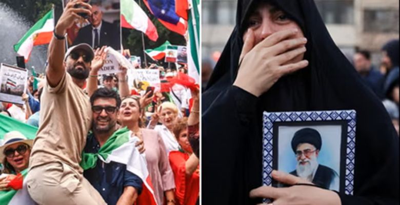 A Nation Divided in Mourning and Celebration